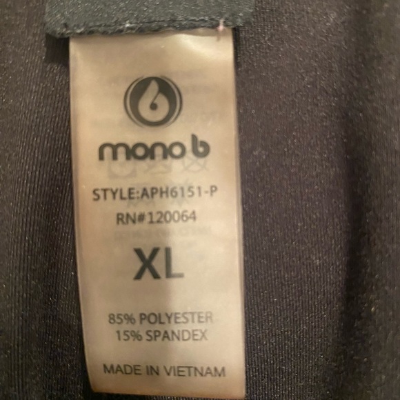 NWOT MONO B leggings (2 pairs) - Picture 3 of 3